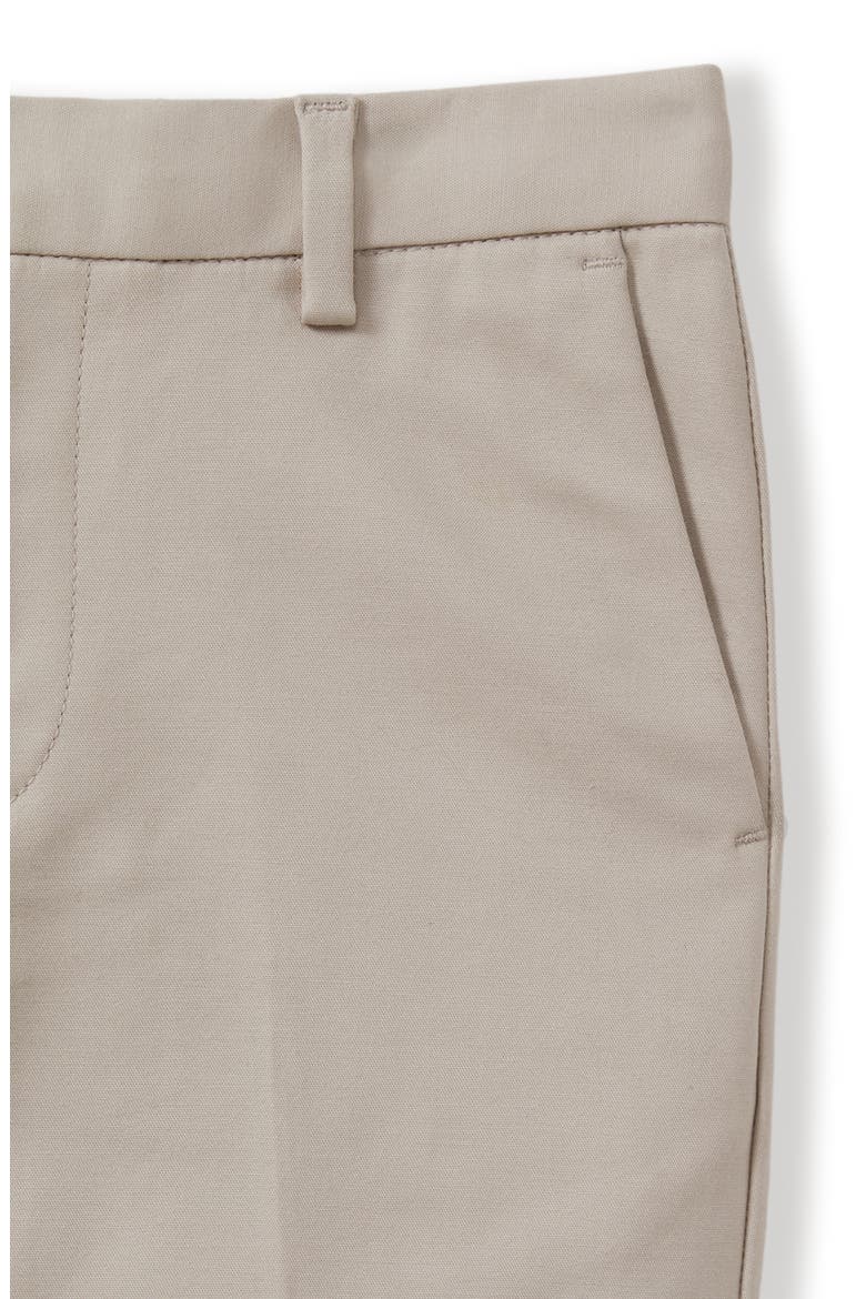 Kids' Eastbury Sr. Flat Front Stretch Cotton Chinos, Alternate, color, STONE