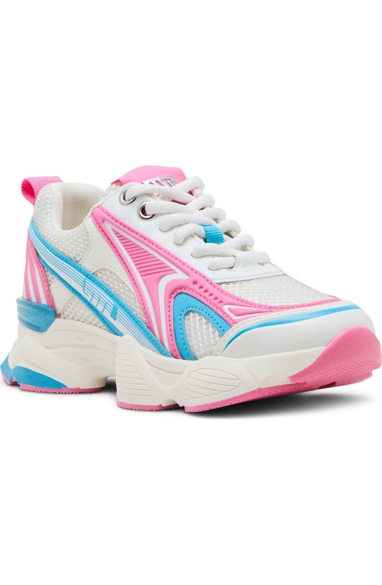 Steve Madden Kids' Jsped Sneaker, Main, color, Pink/ Blue