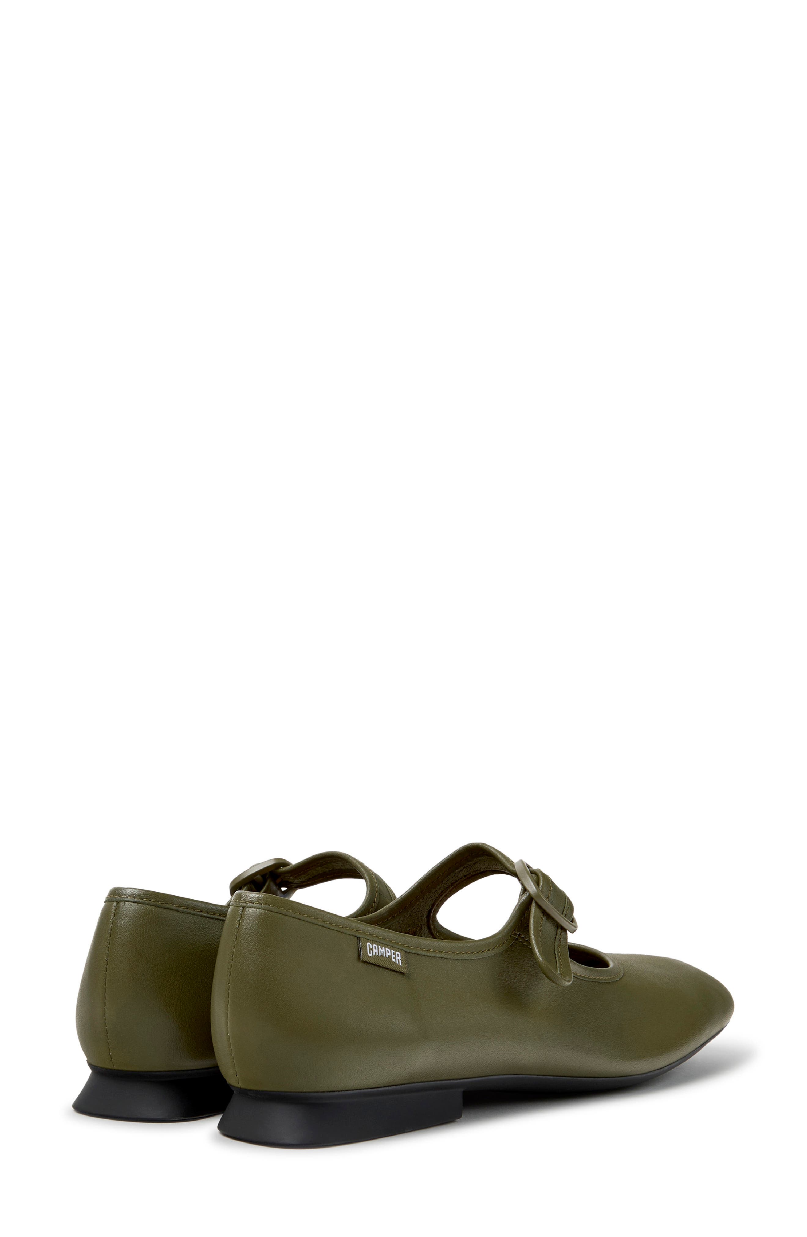 Casi Myra Mary Jane Flat, Alternate, color, DARK GREEN