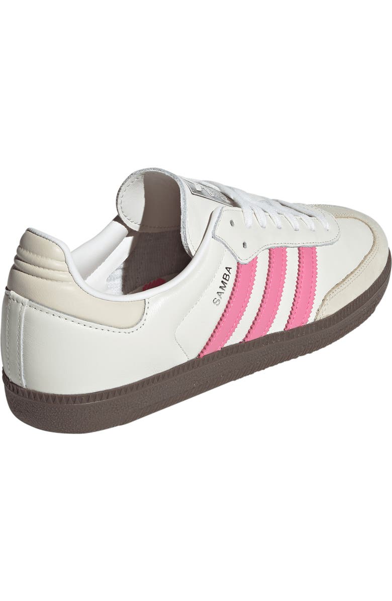 adidas Gender Inclusive Samba OG Sneaker, Alternate, color, Cloud/Pink/ Wonder