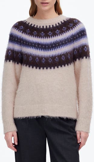 Madewell 2024 Fair Isle Hooded Sweater