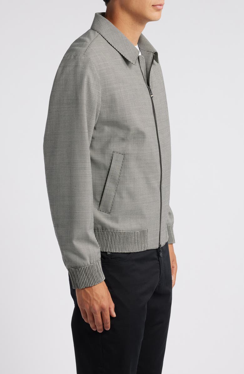 BOSS Hanry Wing Wool Blend Jacket, Alternate, color, Blk