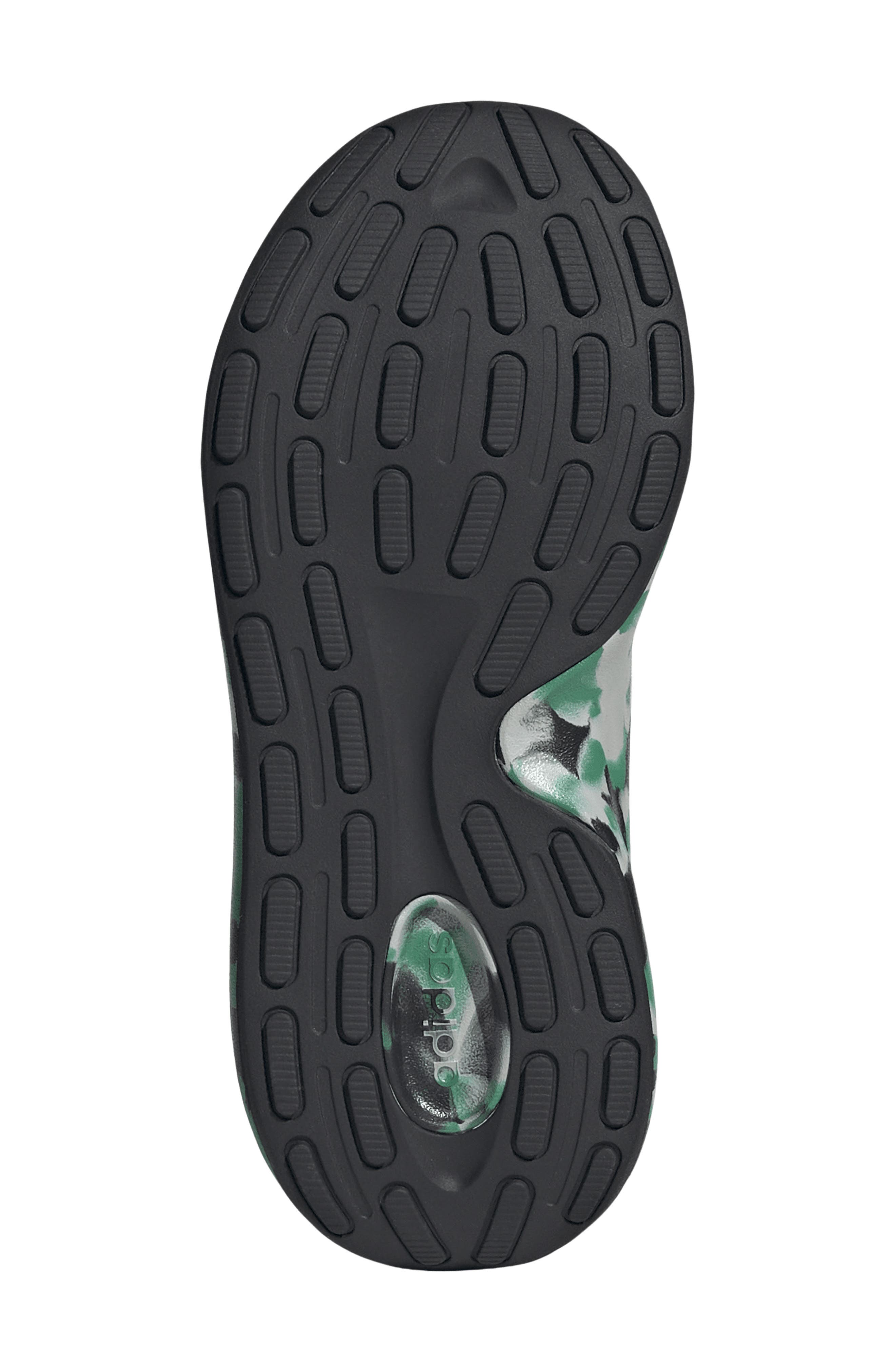 Kids' Lite Racer Adapt 8.0 Sneaker, Alternate, color, GREY/ COURT GREEN/ BLACK