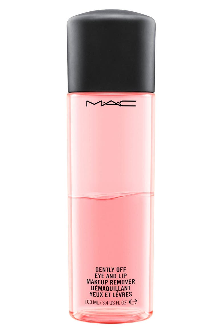 MAC Gently Off Eye & Lip Makeup Remover, Main, color, NO COLOR
