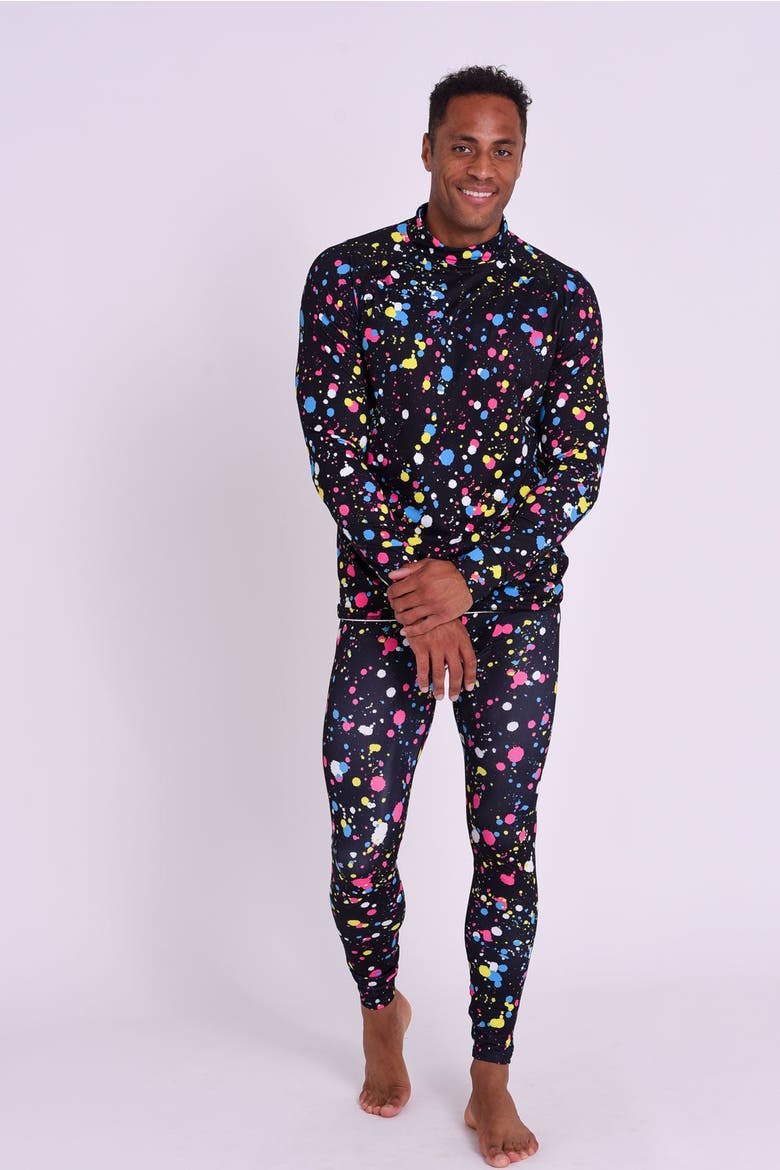 Baselayer Pant - Catalina Wine Mixer Men's, Alternate, color, multi-colour