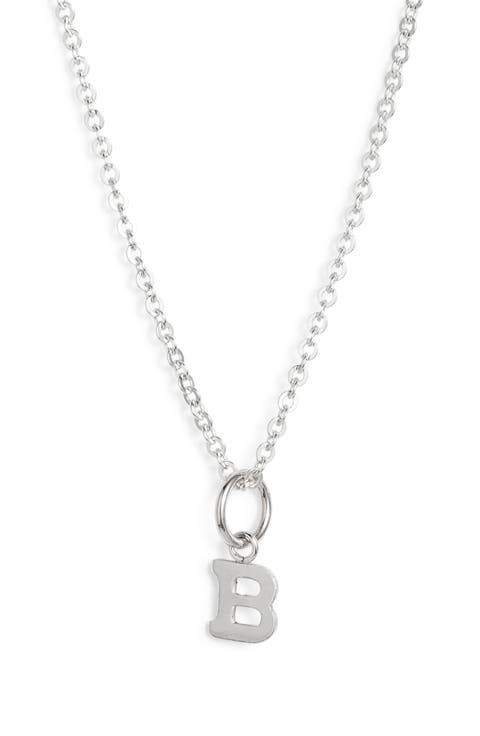 Initial Pendant Necklace