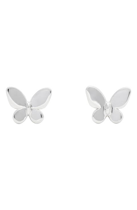 you're a gem butterfly stud earrings