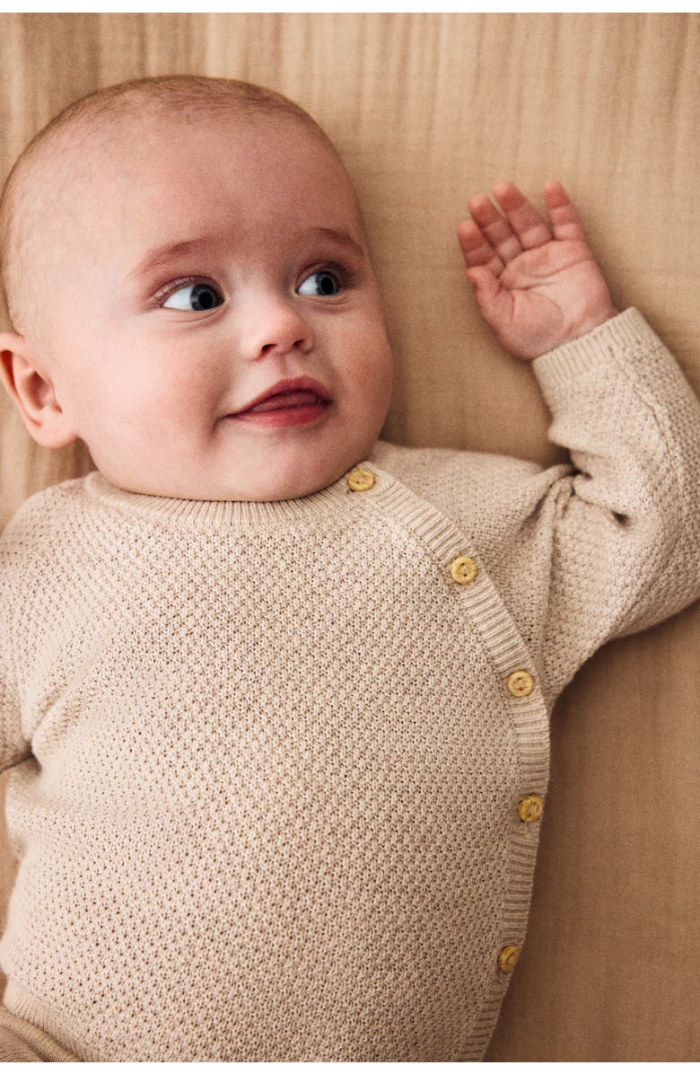 H&M 2-piece Cotton Set, Alternate, color, Light Beige