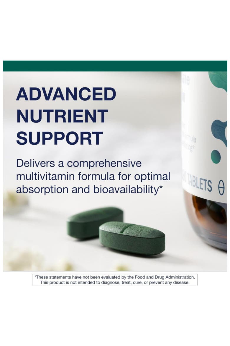 Multigenics Intensive Care Multivitamin with Iron High-Absorption Formula 180 Tablets, Alternate, color, None