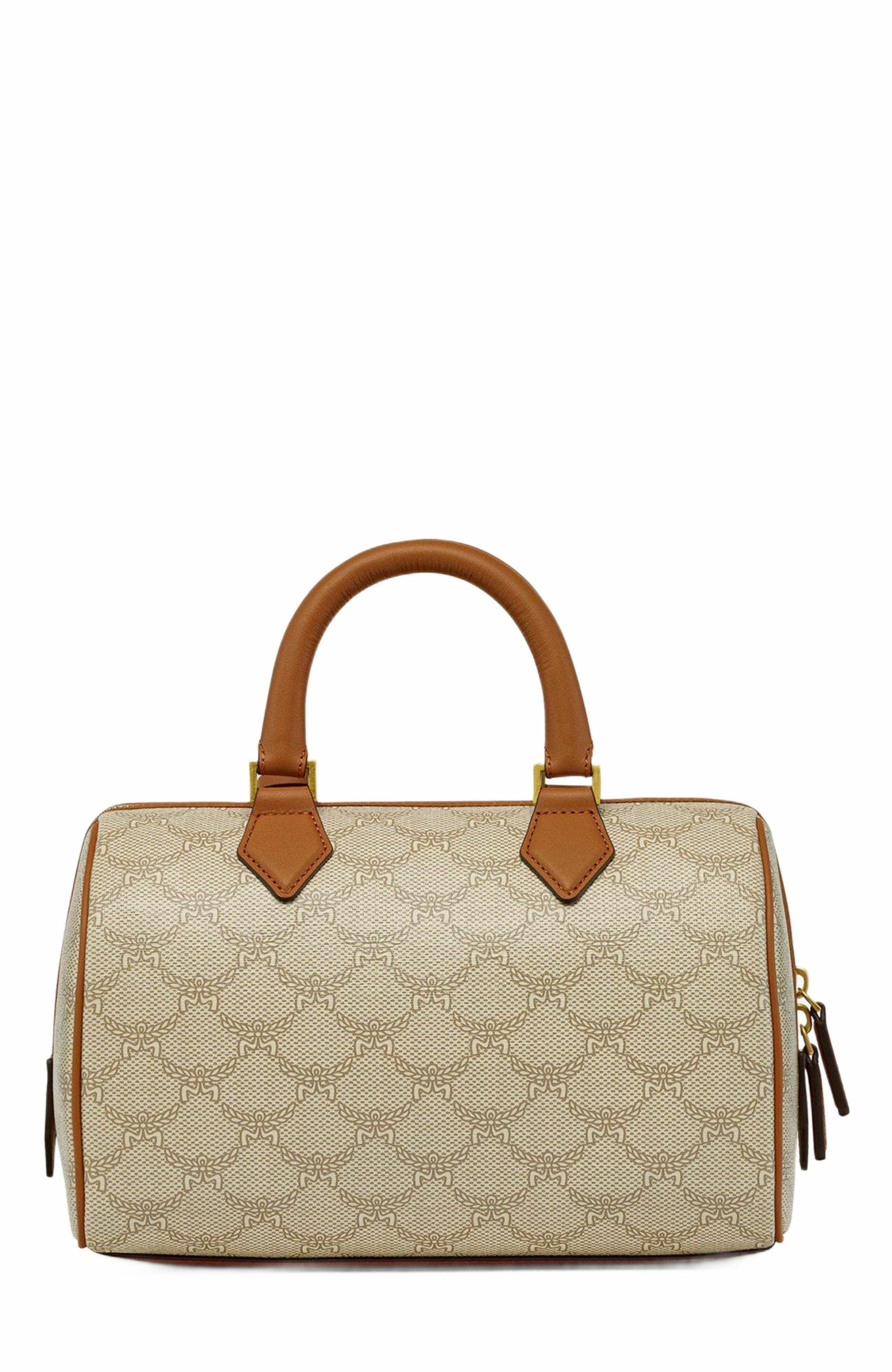 MCM Ella Boston Bag in Lauretos, Alternate, color, 