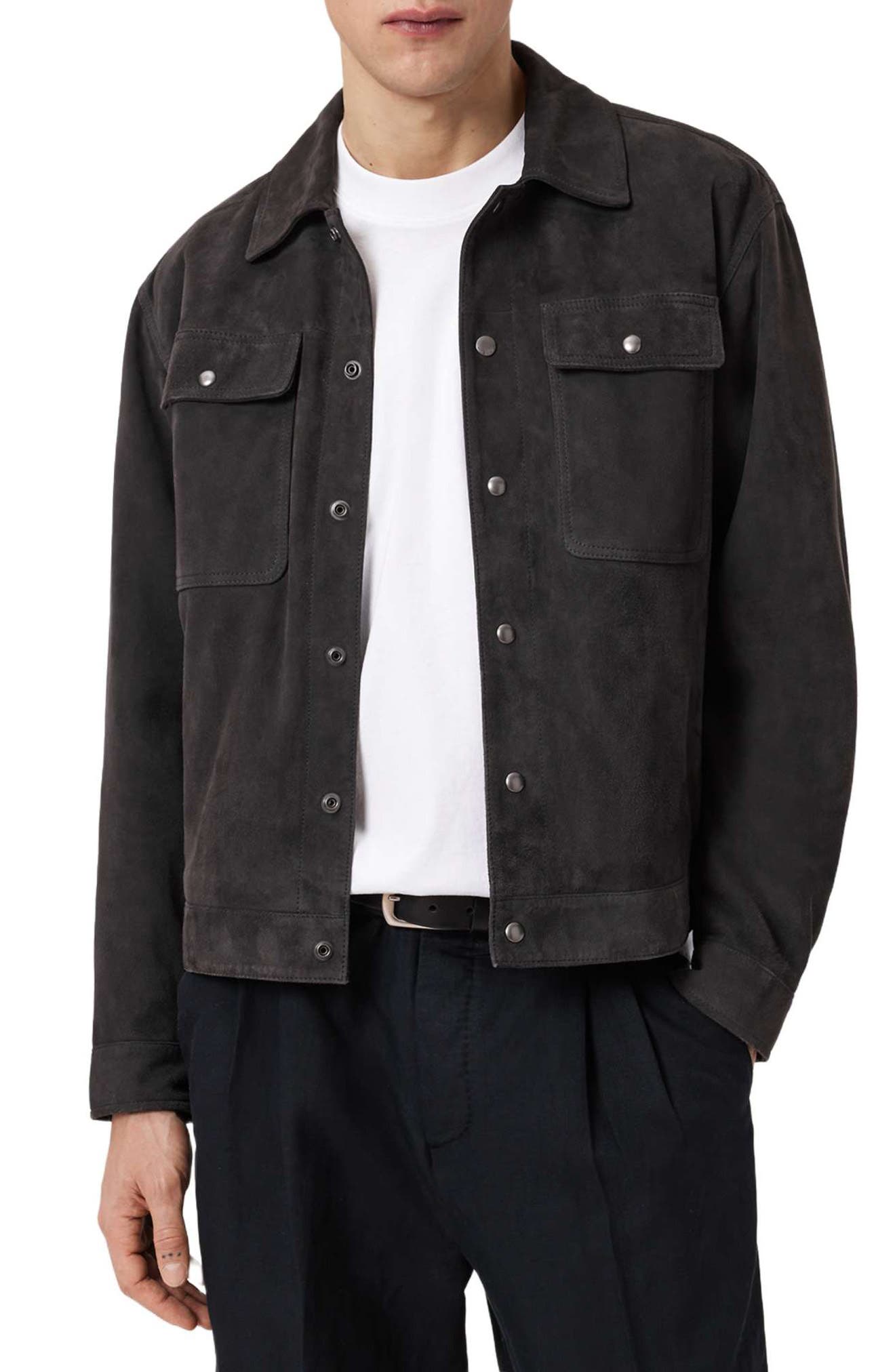 Shelton Goatskin Suede Jacket - image 2
