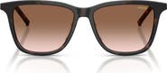 Prada PR D18SD 54mm Gradient Square Sunglasses