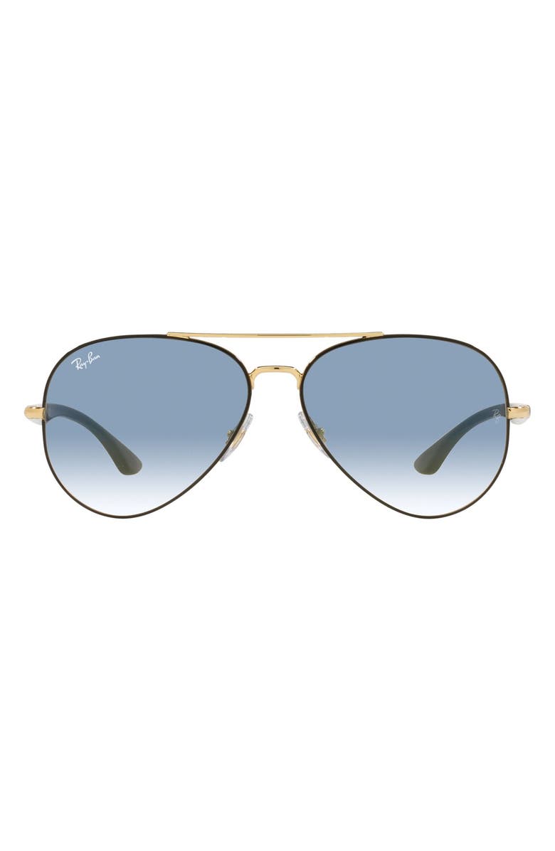 Ray-Ban 58mm Aviator Sunglasses, Main, color,
