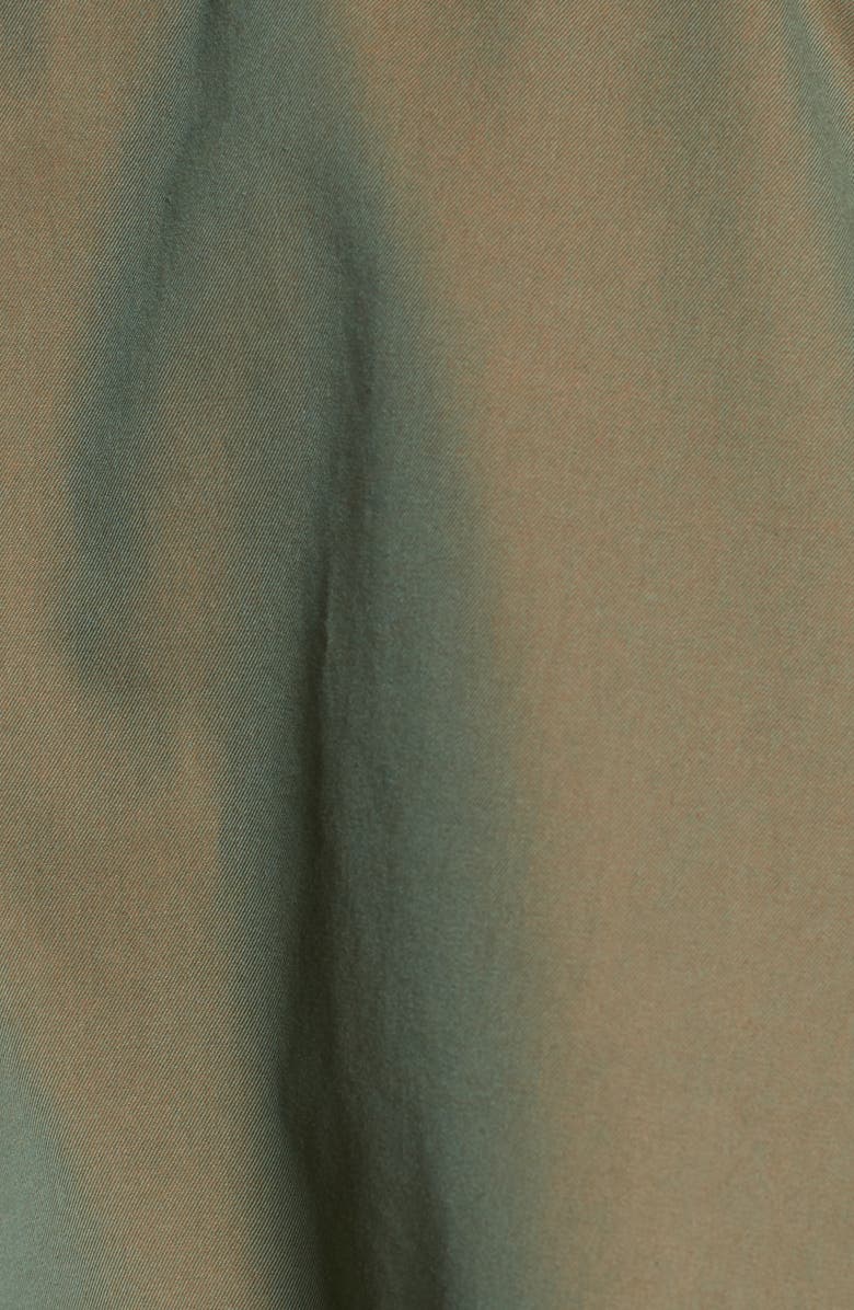 Burberry Tropical Gabardine Oversized Trench Coat, Alternate, color, 