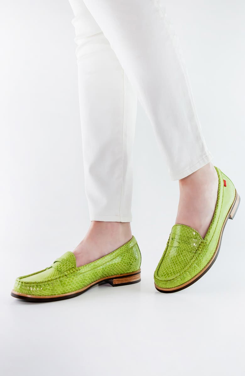 Marc Joseph New York East Village Snakeskin Embossed Loafer, Alternate, color,