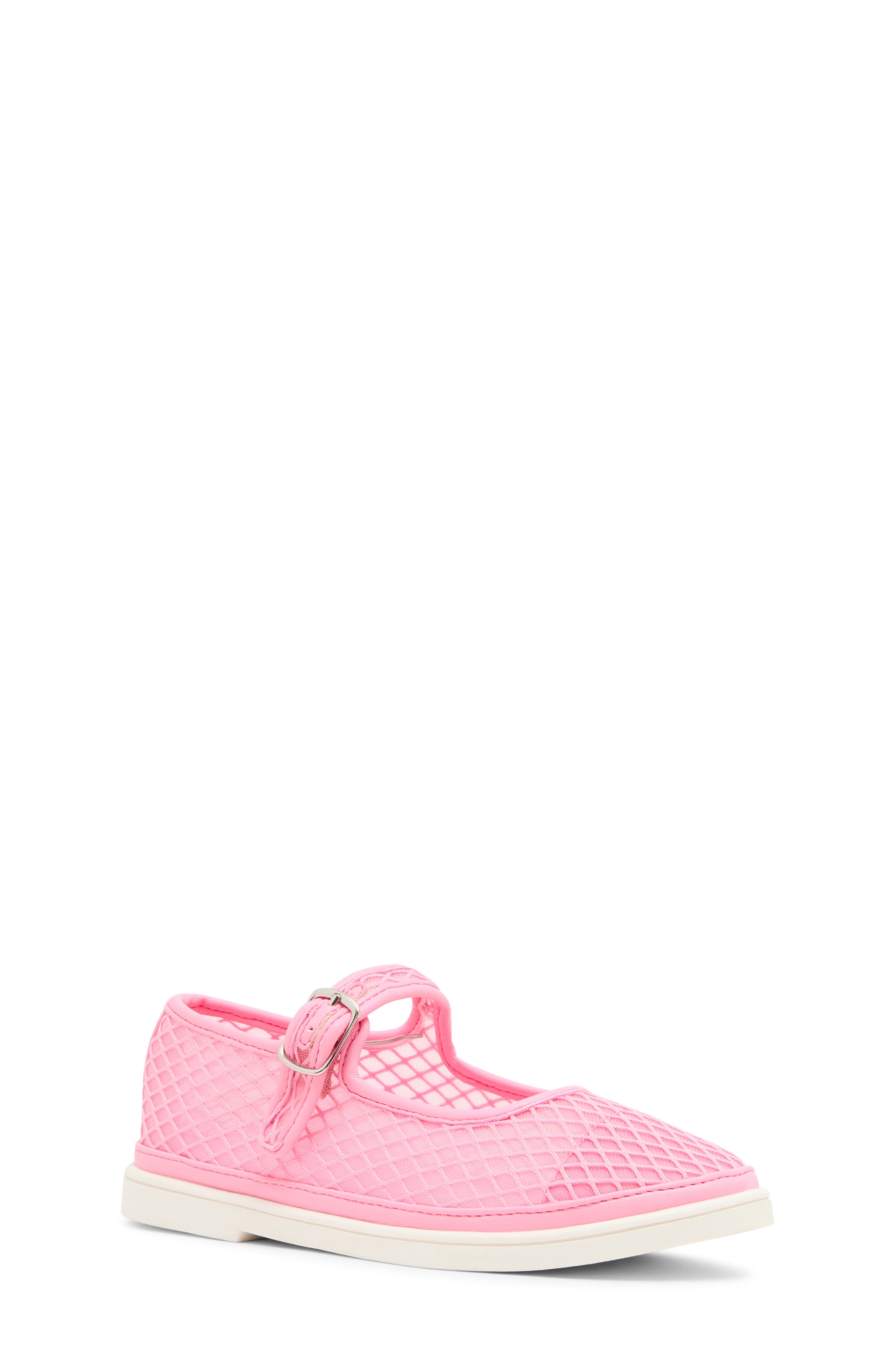 Steve Madden Kids' Roree Mary Jane Flat, Main, color, Pink