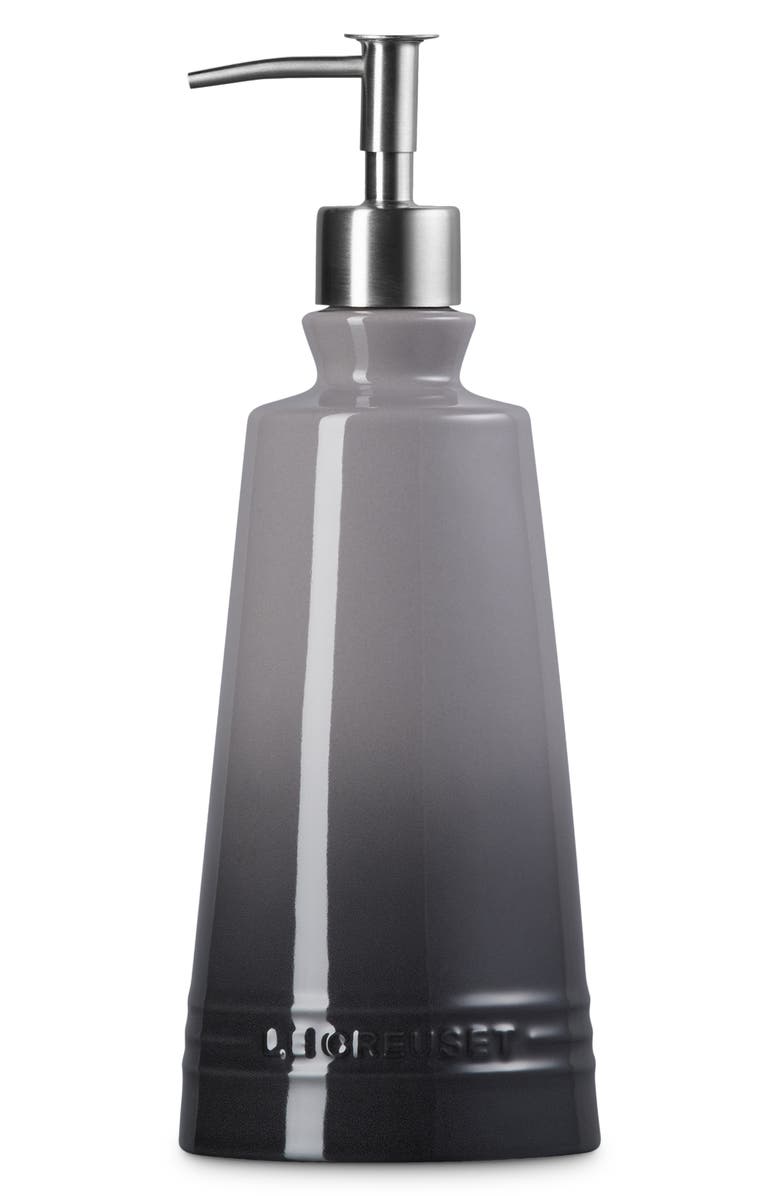 Le Creuset Signature Stoneware Soap Dispenser, Alternate, color, Oyster