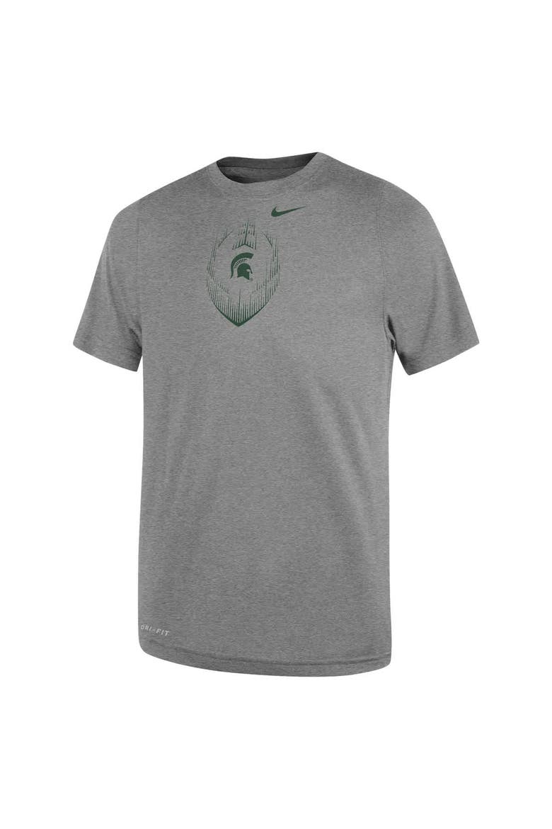Toddler Nike Gray Michigan State Spartans Legend Football Performance T-Shirt, Alternate, color, Gray