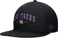 TOP OF THE WORLD Men's Top of the World Black LSU Tigers Bullpen Snapback Hat