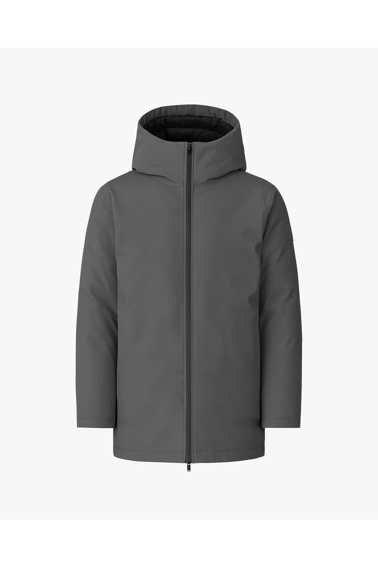 JULES | Hooded Down Winter Jacket, Main, color, Steel Grey