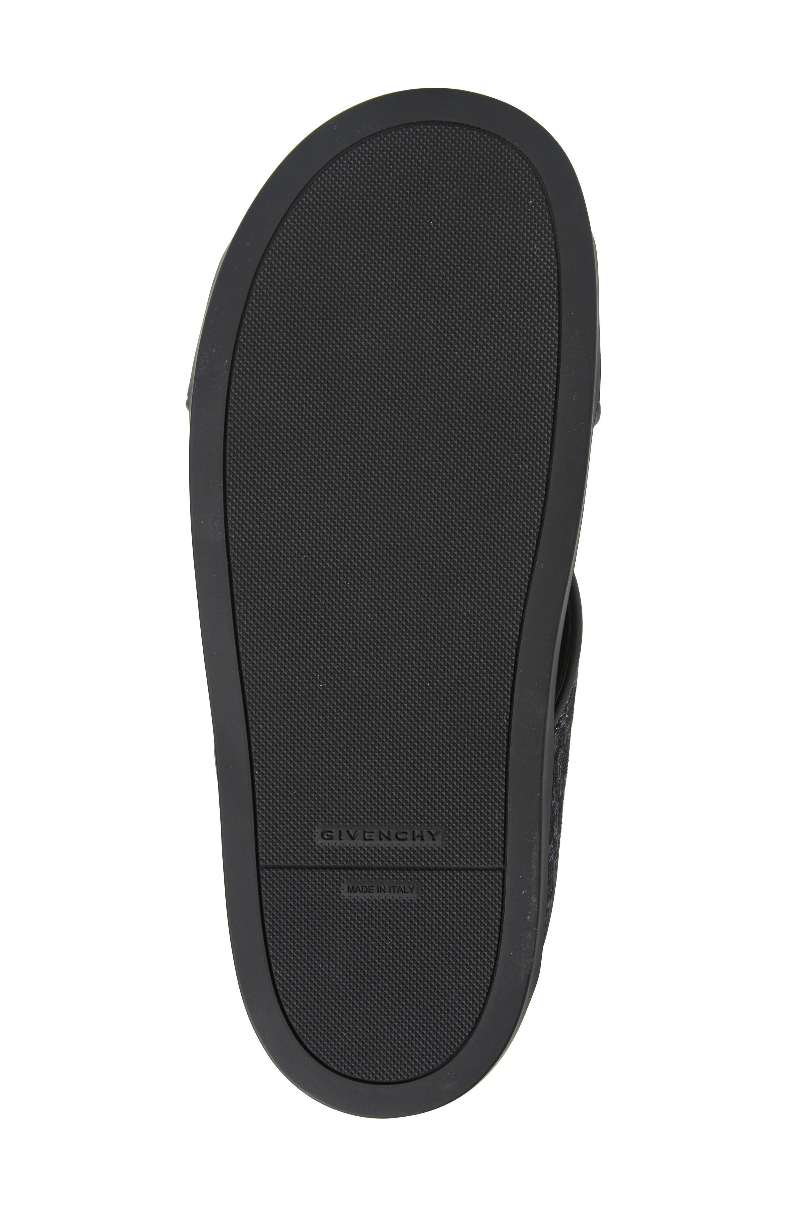 Givenchy Monogram 72 Cross Strap Slide Sandal, Alternate, color, Black