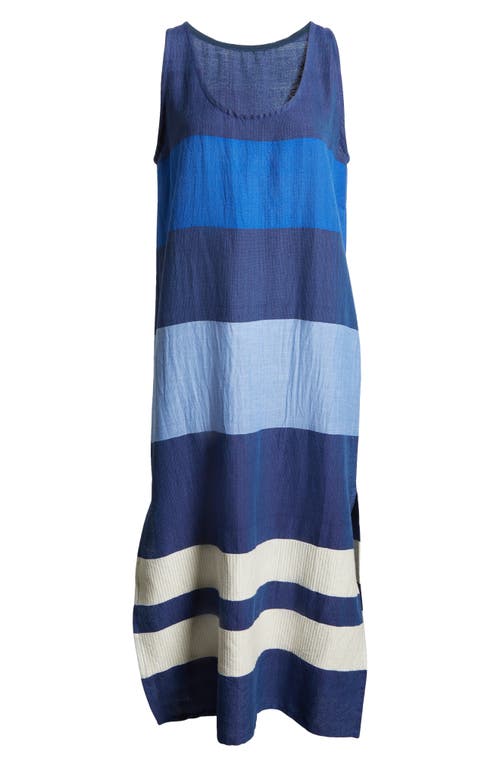 Lemlem Lilian Cover-up Tank Dress In Betami Azure
