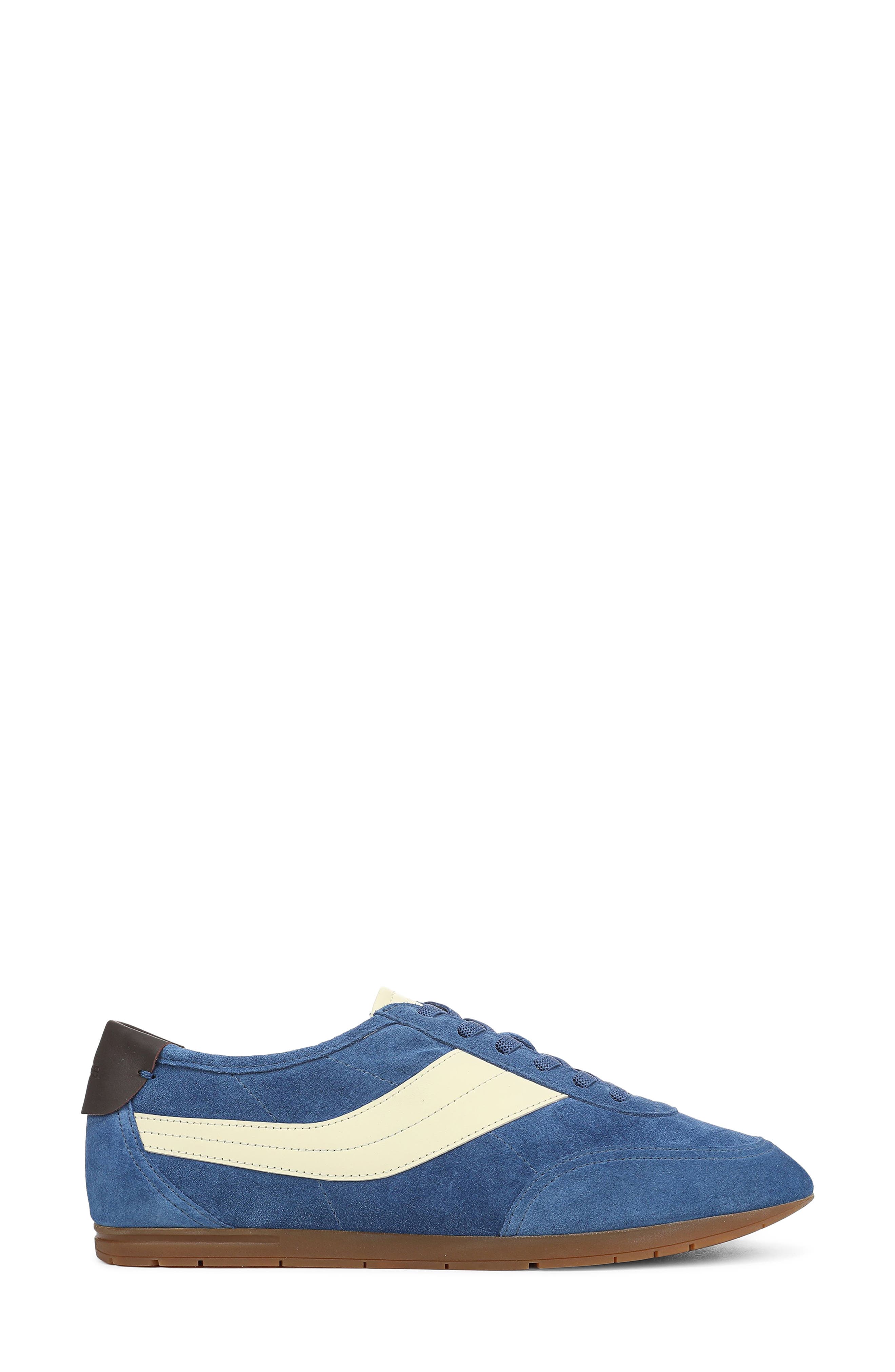 LA Runner Sneaker, Alternate, color, INDIGO/ STRAW SEED
