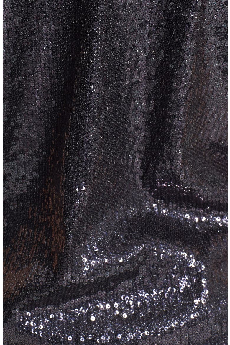 'Having a Fab Day' Sequin  Tee, Alternate, color, BLACK
