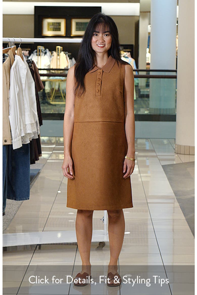Marley Faux Suede Sheath Dress video
