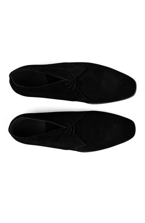 Anthony Veer Arden Chukka Boot In Velvet Noir Black