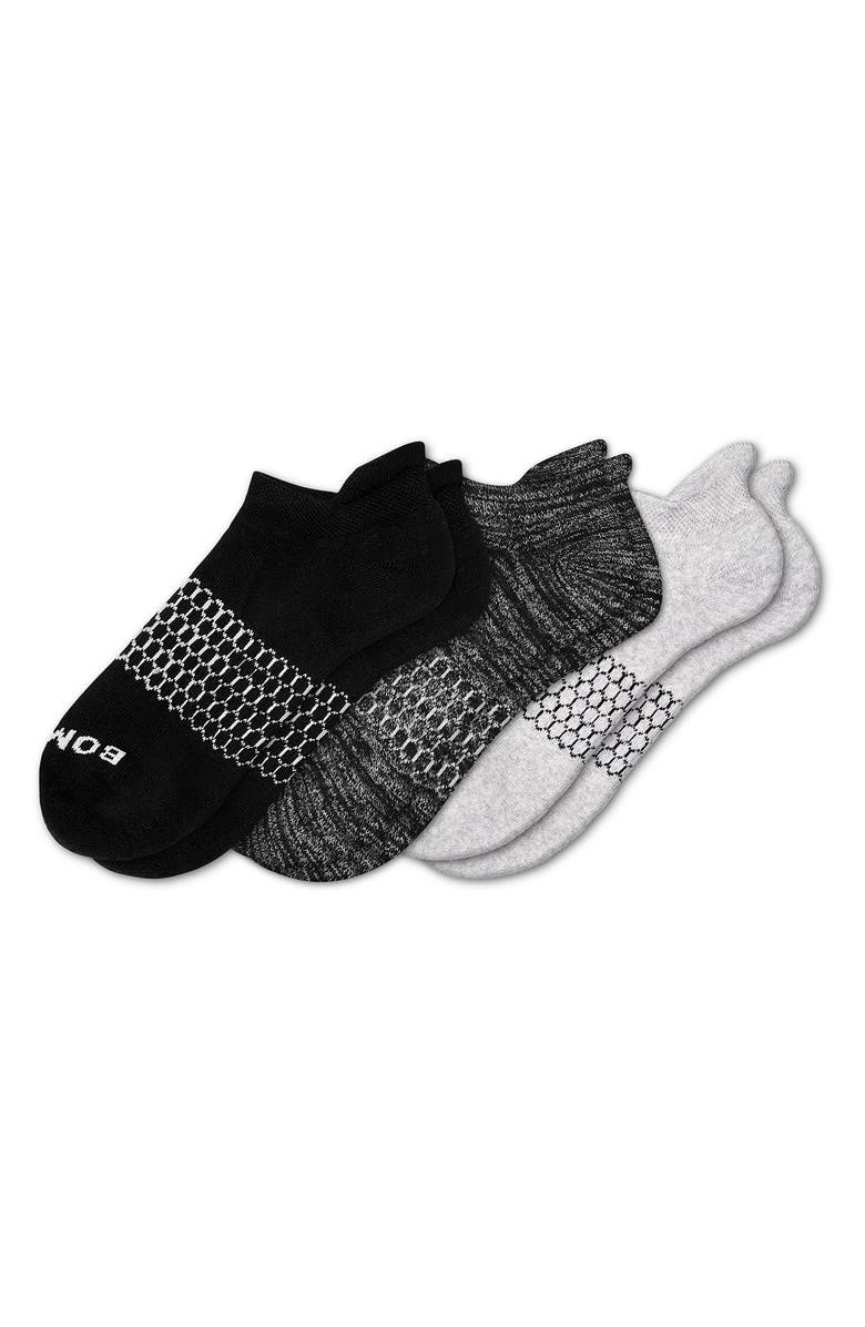 Bombas Assorted 3-Pack Ankle Socks, Main, color, 