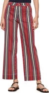 Sanctuary Mariner Wide Leg Stripe Ankle Pants