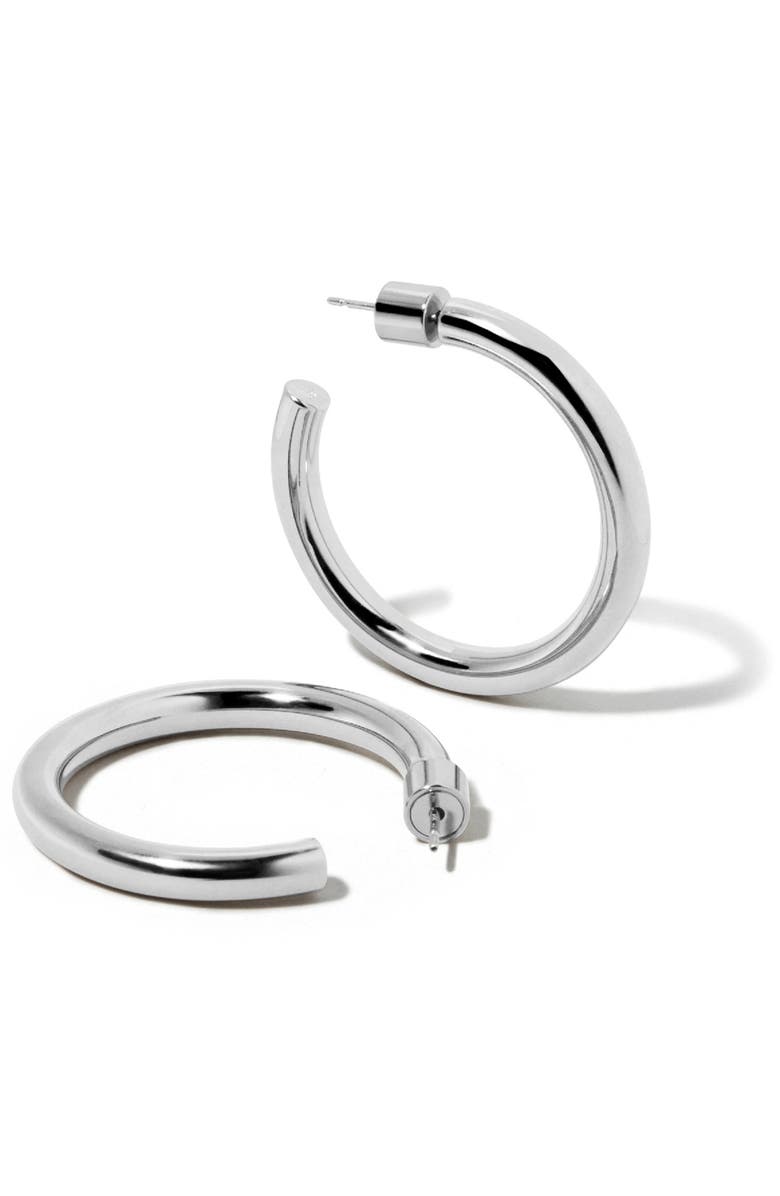 Jennifer Fisher Lilly Mini Hoops, 1-Inch, Alternate, color, Silver