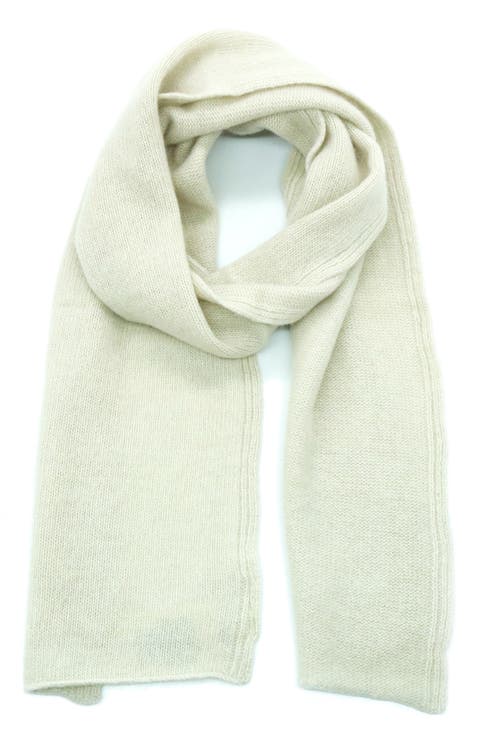 Cashmere Jersey Scarf