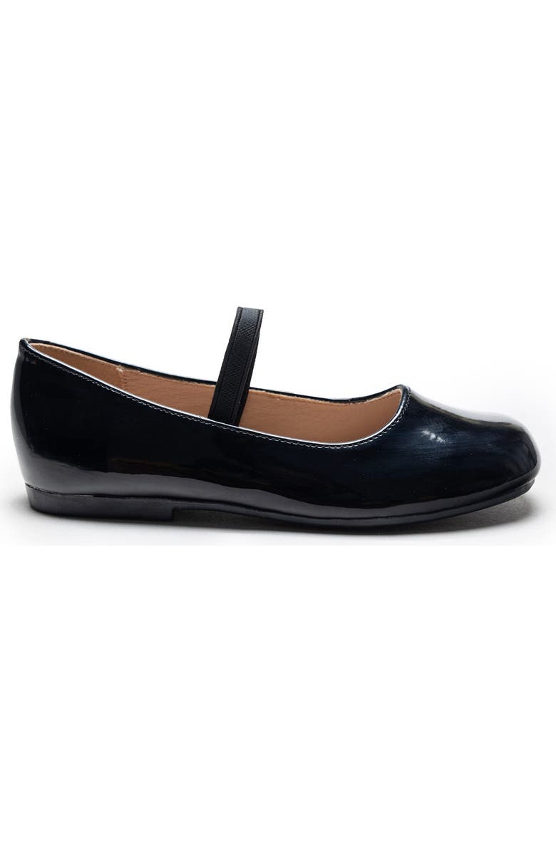 Tulleen Satin Colette Flats, Alternate, color, Black