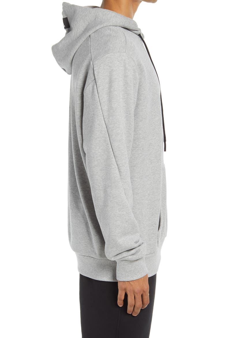 Sportswear Future Icons Logo Primegreen Hooded Sweatshirt, Alternate, color, MEDIUM GREY HEATHER
