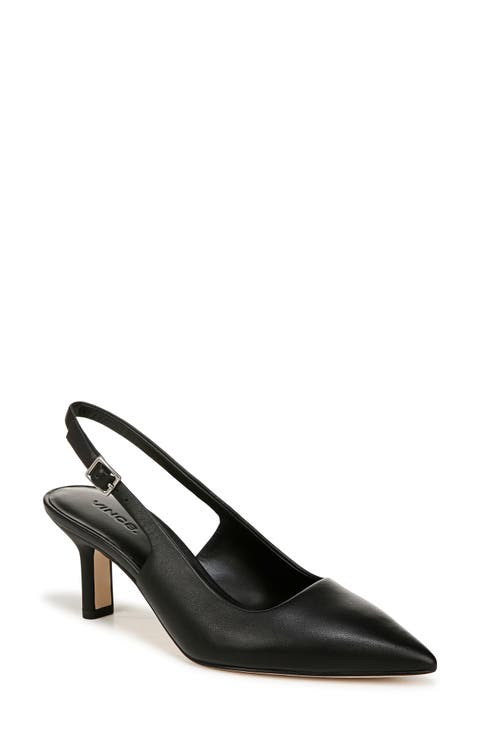 Pandora Pointed Toe Slingback Pump (Women)