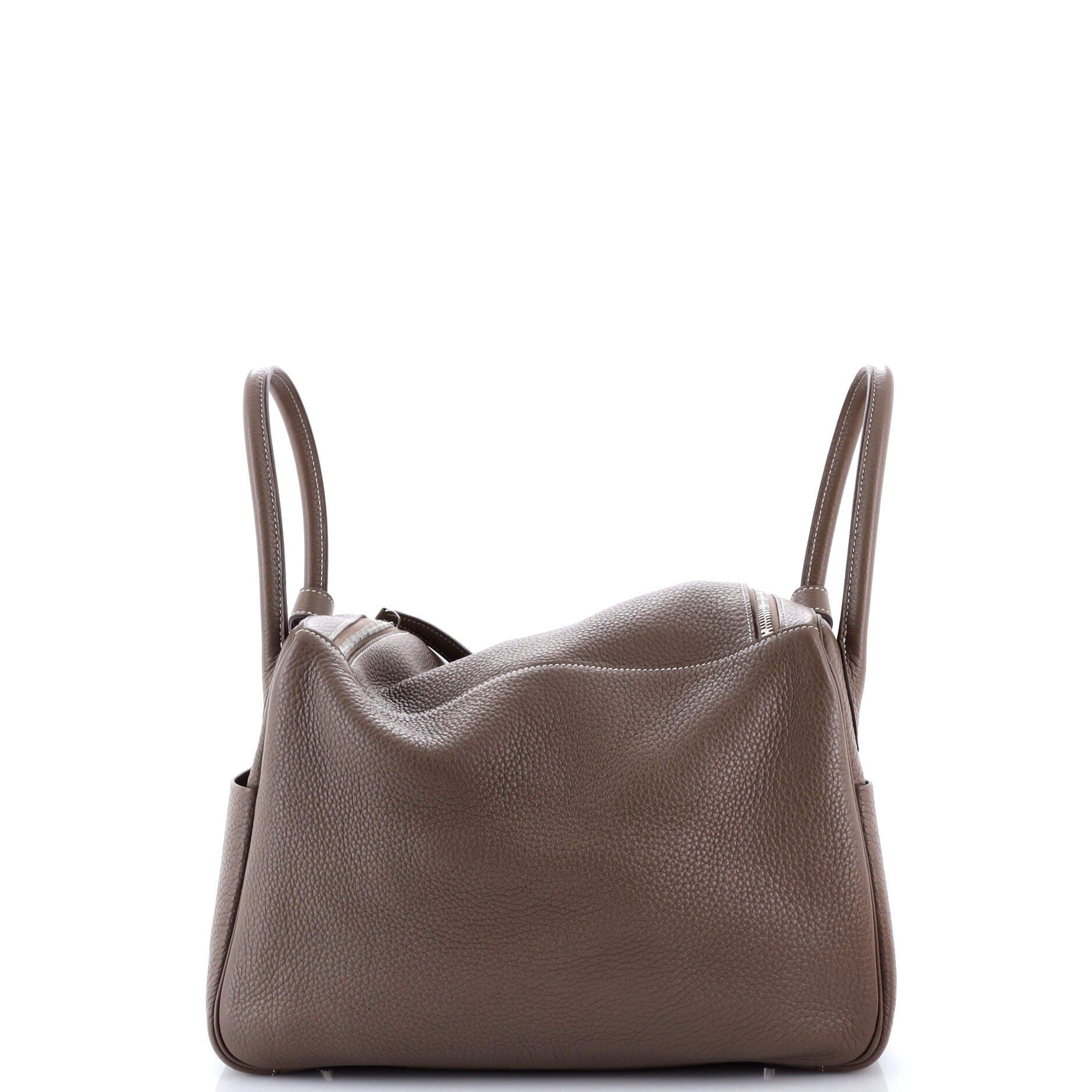 Pre-Owned Hermes Lindy Bag Clemence 30, Alternate, color, Etoupe