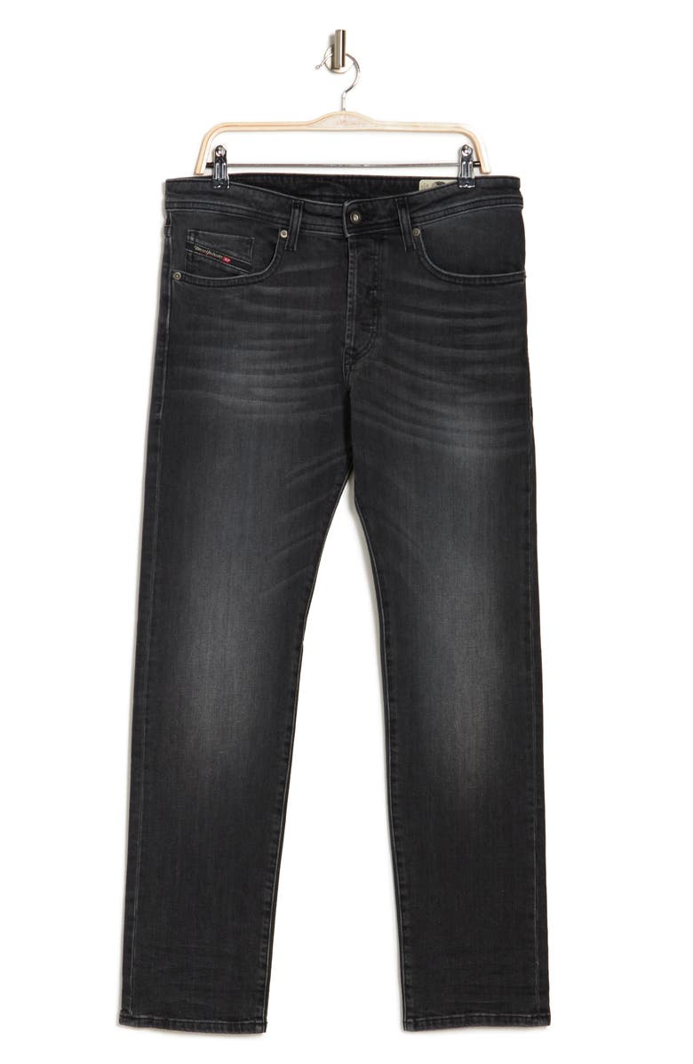 DIESEL<sup>®</sup> Diesel Buster Slim Leg Jeans, Alternate, color, Black/Deni