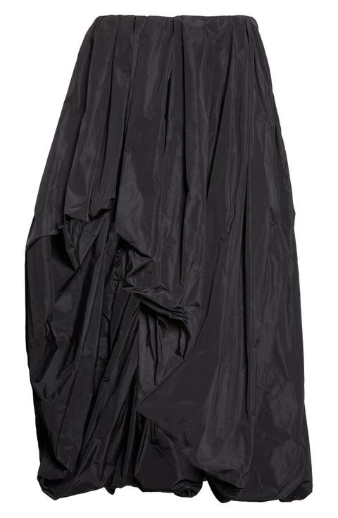 Gathered Draped Skirt