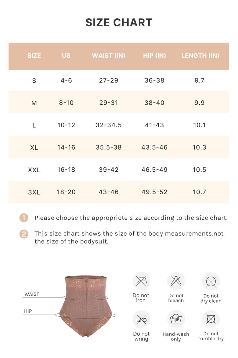 AirSlim High-Waisted Polka Dot Shaping Thong, Alternate, color, Warm Taupe