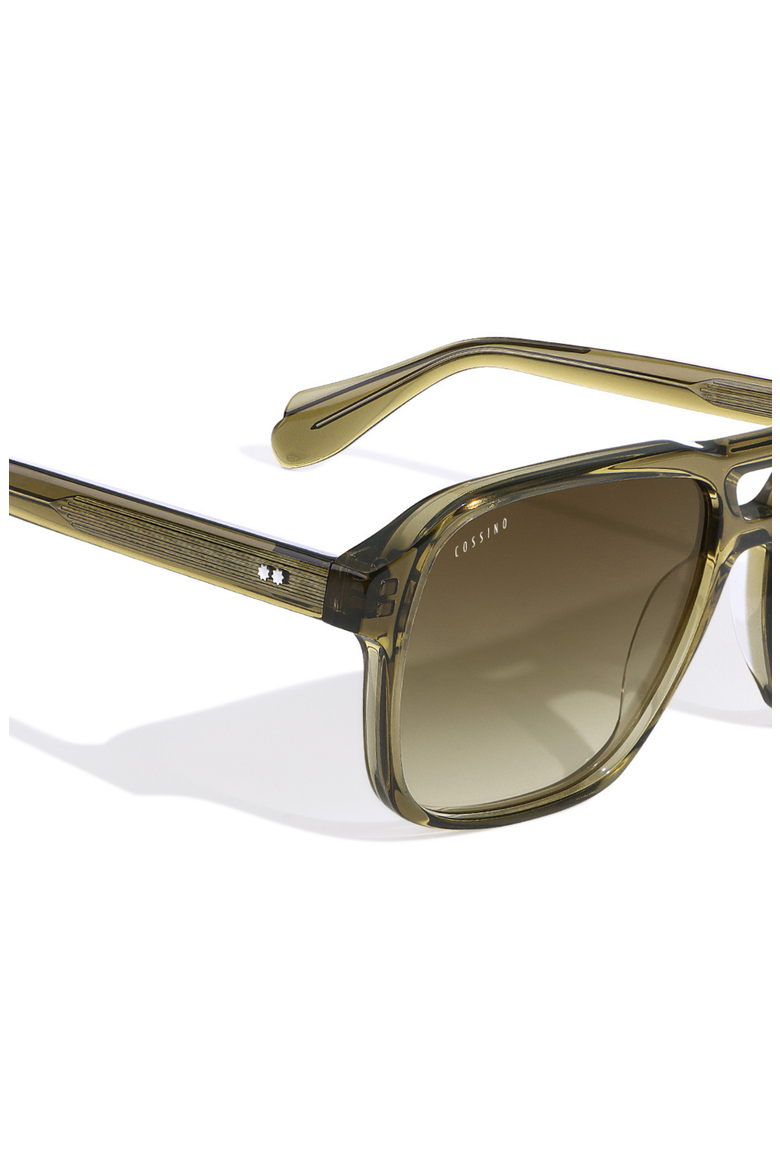 Versailles 56mm Aviator Sunglasses, Alternate, color, Green