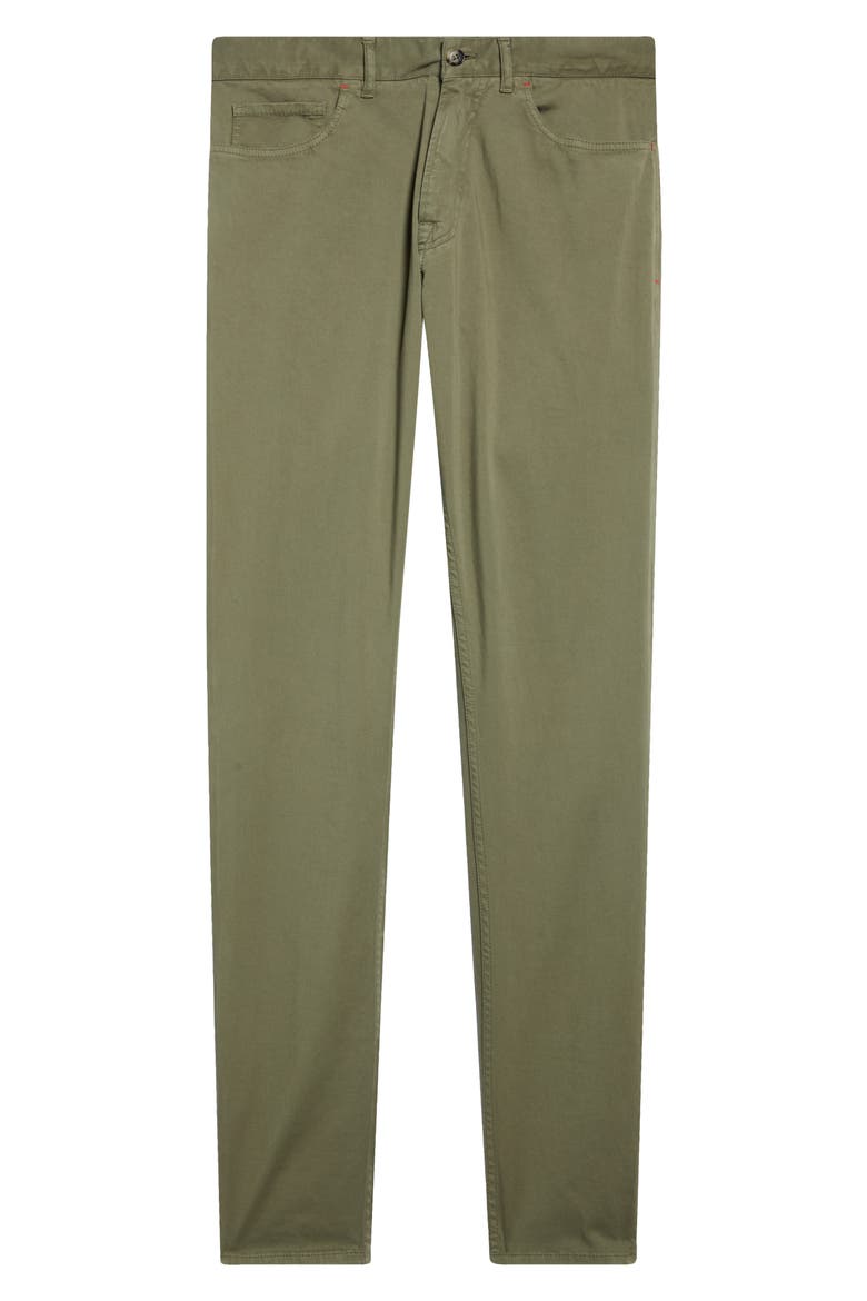 Chiaja Cotton and Cashmere Blend Pants, Alternate, color, OPEN GREEN