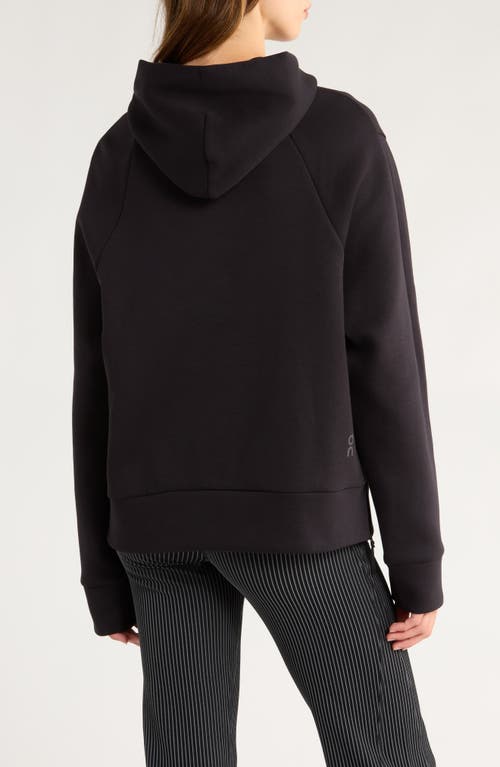 On Recycled Polyester Blend Hoodie In Black