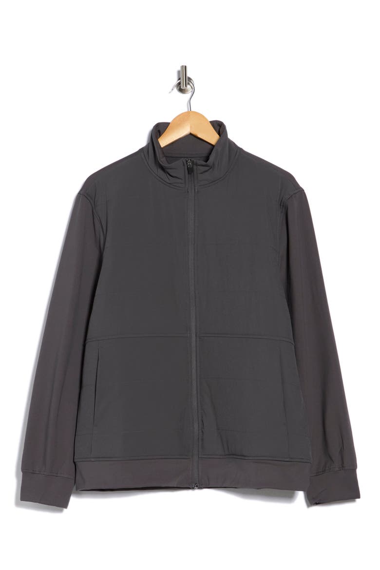Rapid Run Hybrid Jacket, Alternate, color, GREY FORGED