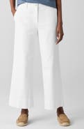Eileen Fisher Ankle Wide Leg Jeans