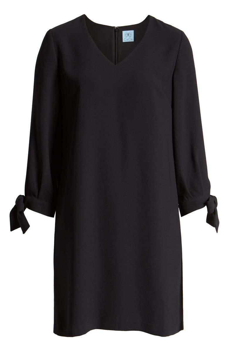 CeCe Tie Sleeve A-Line Dress, Alternate, color, 