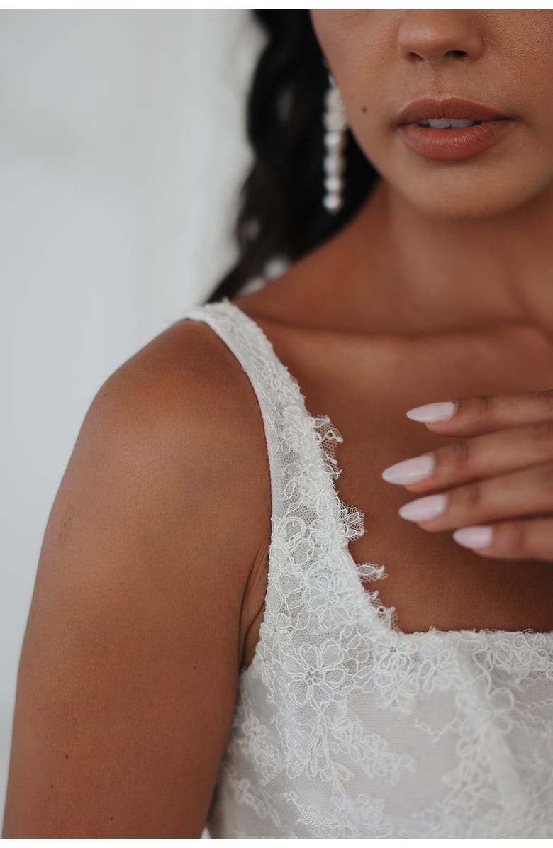 Untamed Petals Camille Mini Dress, Alternate, color, Ivory