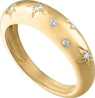 EDEN PRESLEY Small Celeste Slim Dome Ring