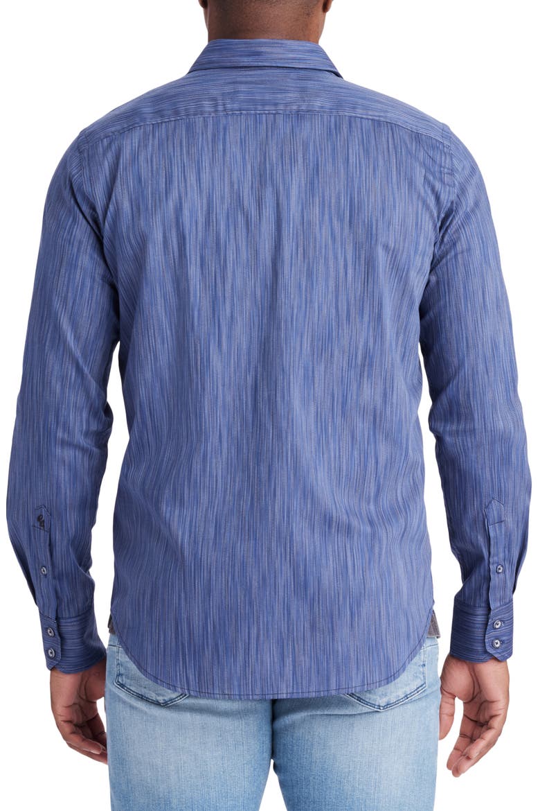 Mateo Long Sleeve Button-Up Shirt, Alternate, color, MULTI